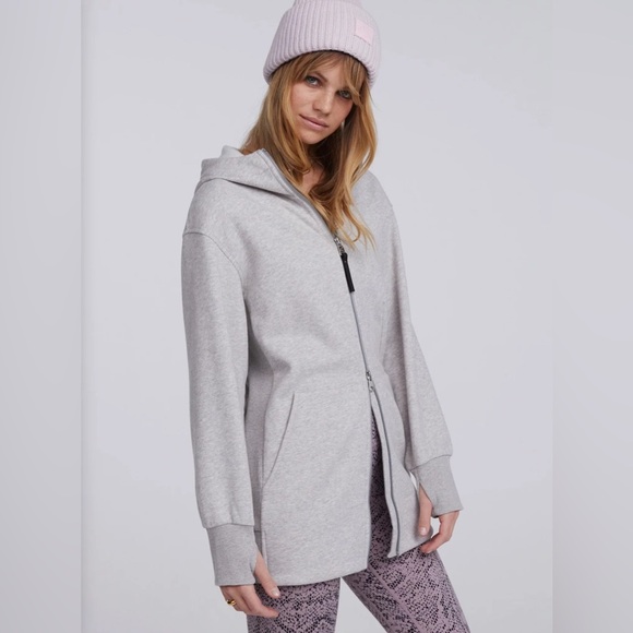 Varley NWOT TEMPLETON HOODIE grey - Picture 4 of 16